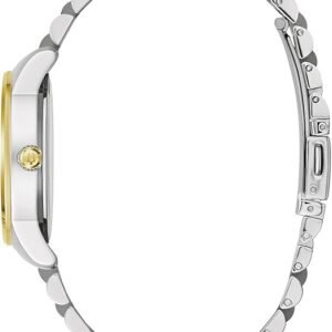 Bulova Ladies’ Classic Diamond Two-Tone Gold Stainless Steel