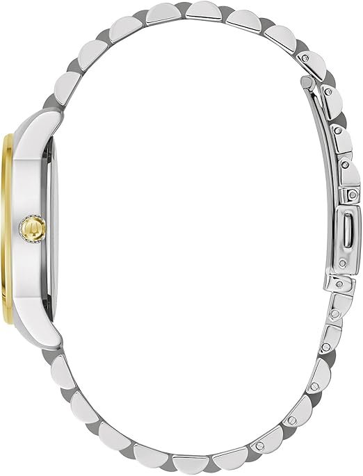 Bulova Ladies' Classic Diamond Two-Tone Gold Stainless Steel - Image 2