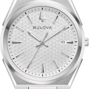 Bulova Mens Dress Classic Quartz Two Tone Stainless Steel Watch