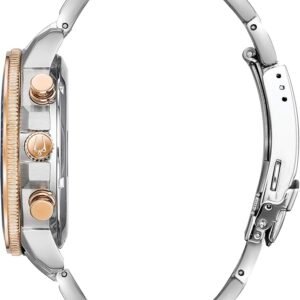 Bulova Men’s Marine Star Series C Two-Tone Rose Gold Stainless Steel