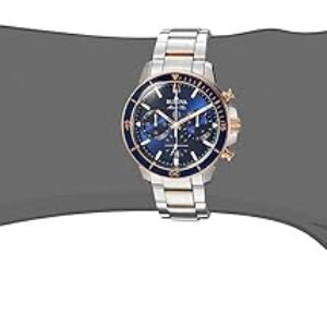 Bulova Men’s Marine Star Series C Two-Tone Rose Gold Stainless Steel