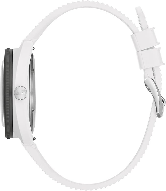 Bulova Oceanographer Snorkel Amazon Exclusive Ceramic Case and White Perforated - Image 2
