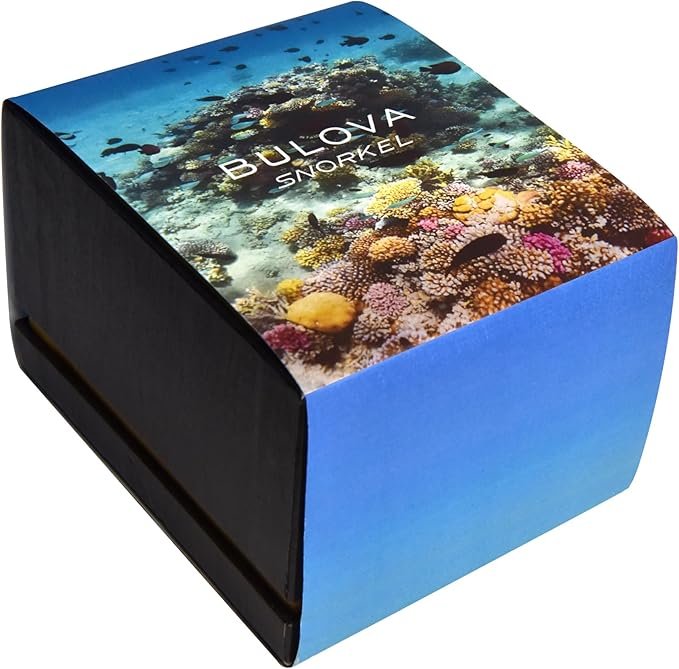 Bulova Oceanographer Snorkel Amazon Exclusive Ceramic Case and White Perforated - Image 4