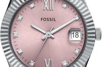 Elegance in Motion: The Fossil Women’s Scarlette Three-Hand Date Stainless Steel Watch