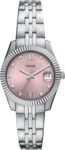 Fossil Women’s Scarlette Three-Hand Date Stainless Steel Watch