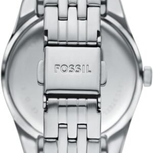 Fossil Women’s Scarlette Three-Hand Date Stainless Steel Watch