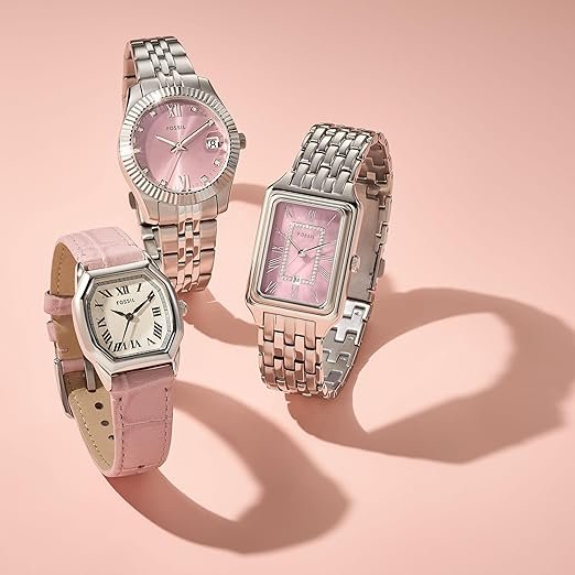 Fossil Women's Scarlette Three-Hand Date Stainless Steel Watch - Image 4
