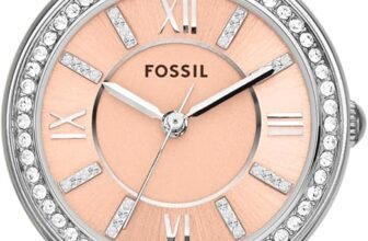 Effortless Glamour in Every Second: The Fossil Women’s Virginia Quartz Stainless Steel Three-Hand Watch