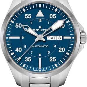 Hamilton Watch Khaki Aviation Pilot Day Date Auto