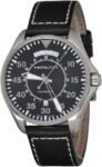 Hamilton Watch Khaki Aviation Pilot Day Date Auto | Swiss Made | 42mm Stainless Steel Case