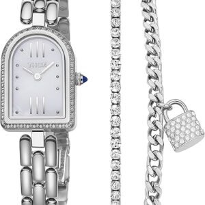 THCN Women’s Gold Watch & Bracelets Set