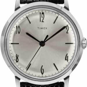Timex Marlin 34mm Hand Wind 1960s Reissue