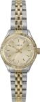 Timex Women’s Trend 25 mm Watch – Two-Tone Stainless Steel Bracelet with Gold-Tone Dial and Two-Tone