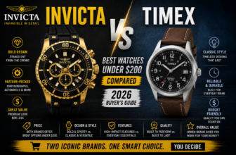 Invicta vs Timex: Best Watches Under $200 Compared (2026 Buyer’s Guide)